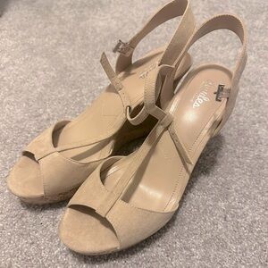 Wedge sandals sz 9.5